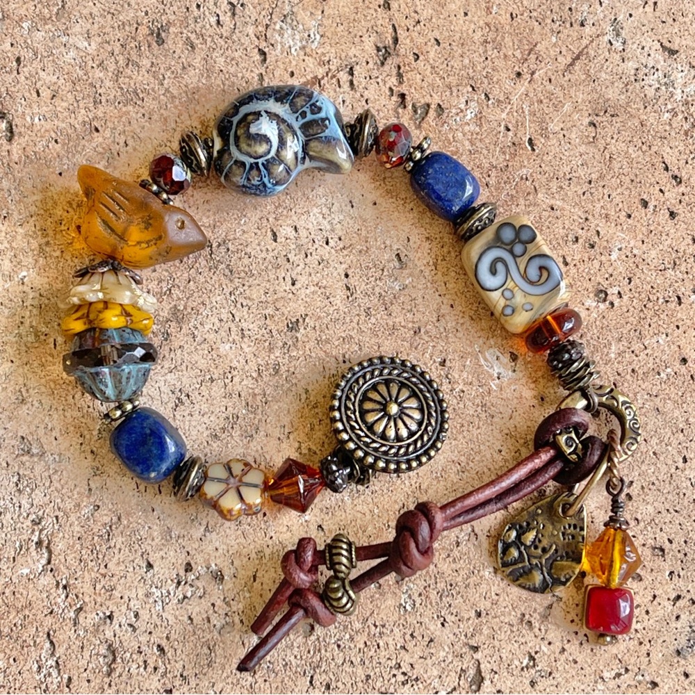 ARTISAN Bracelet “Woodland Delight” - Picture 3 of 12
